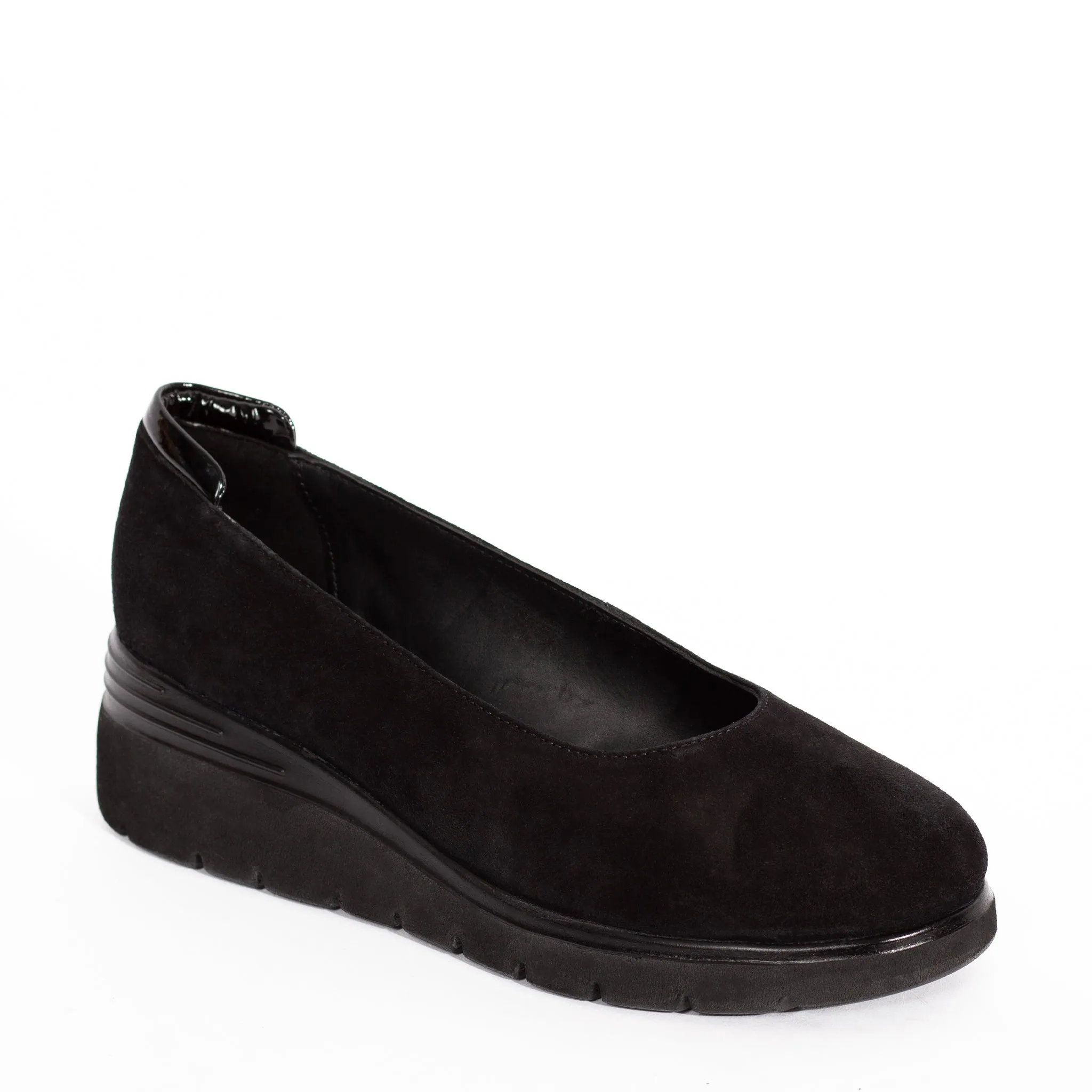 53701 Black Suede
