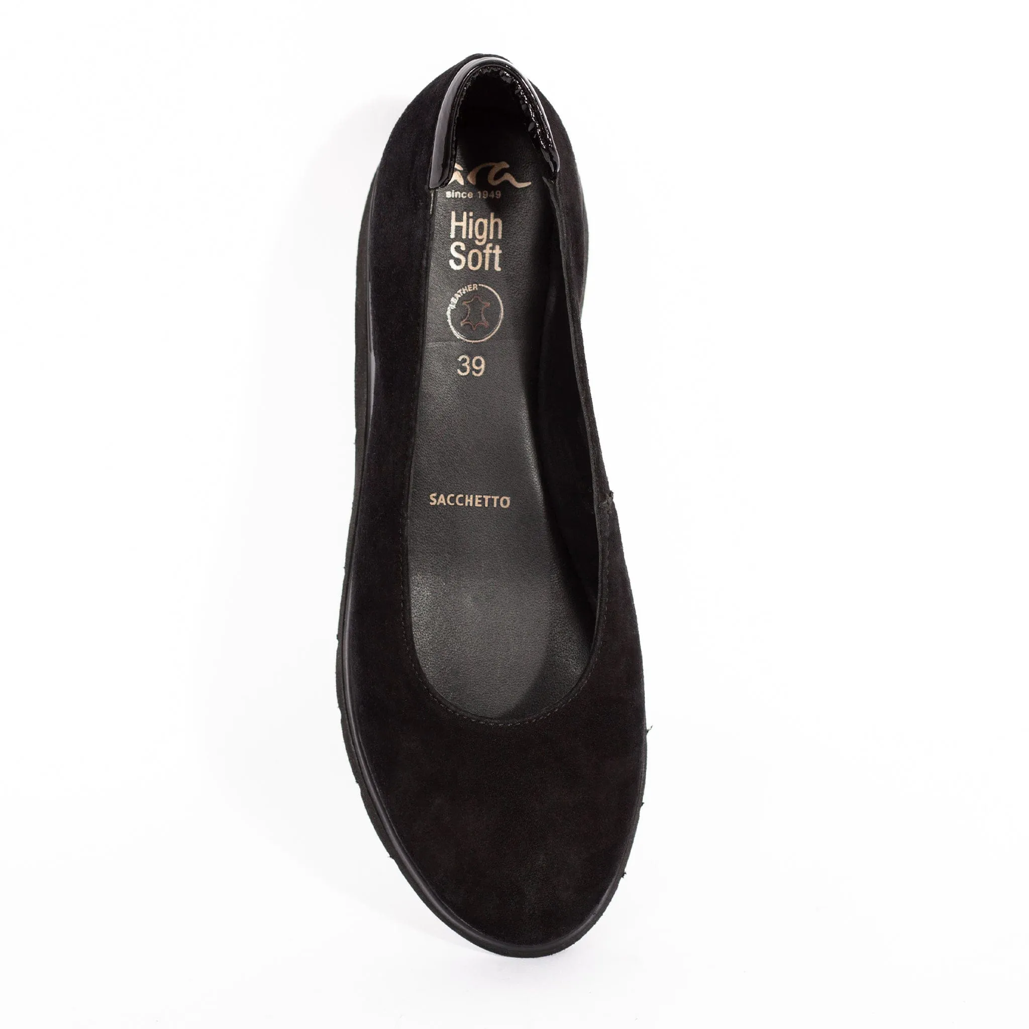 53701 Black Suede