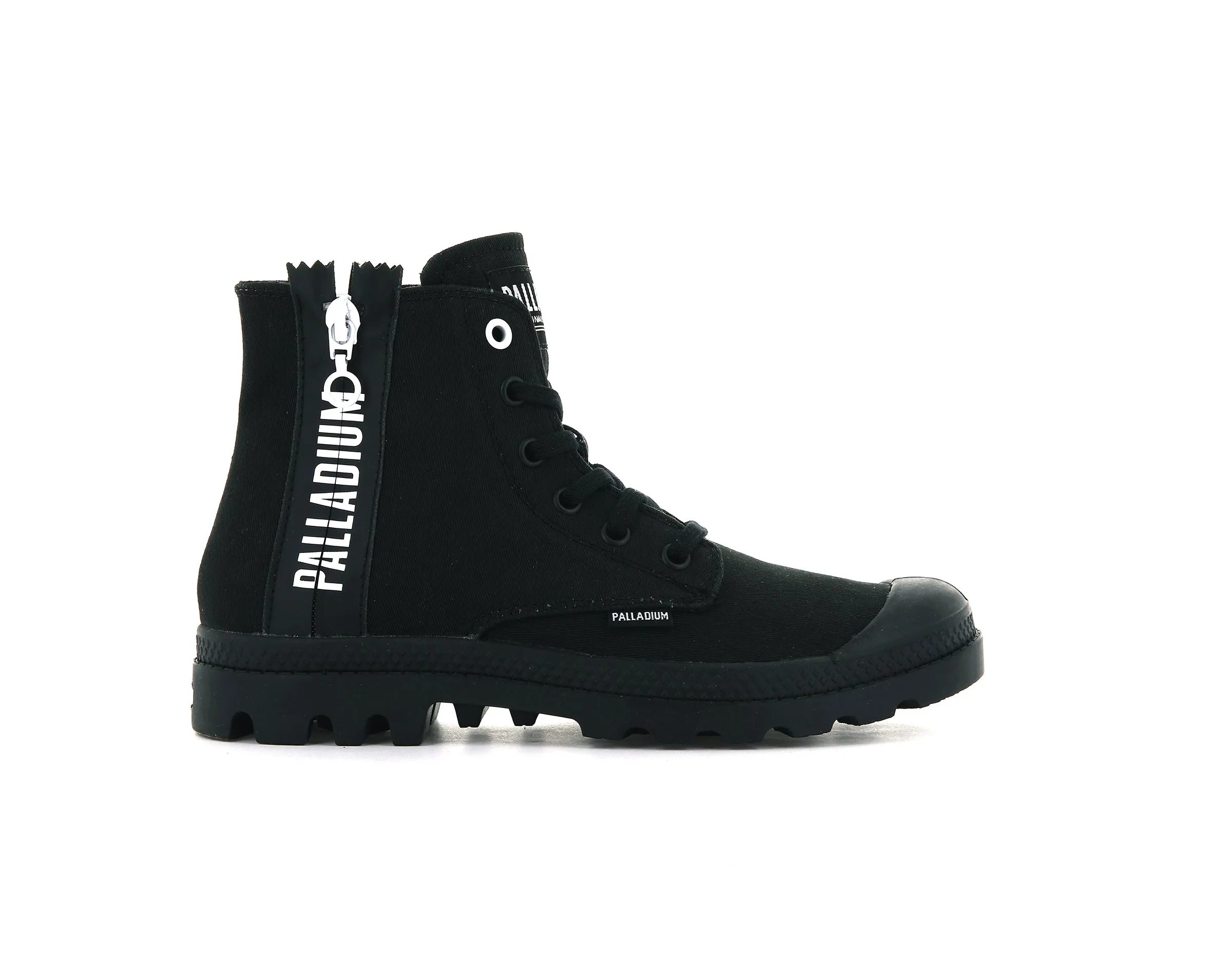 97084-008-M | PAMPA 2 BACK ZIP CANVAS | BLACK/BLACK