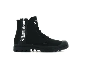 97084-008-M | PAMPA 2 BACK ZIP CANVAS | BLACK/BLACK