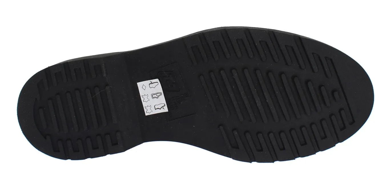 AI_  Leather Laceups Women's Shoes