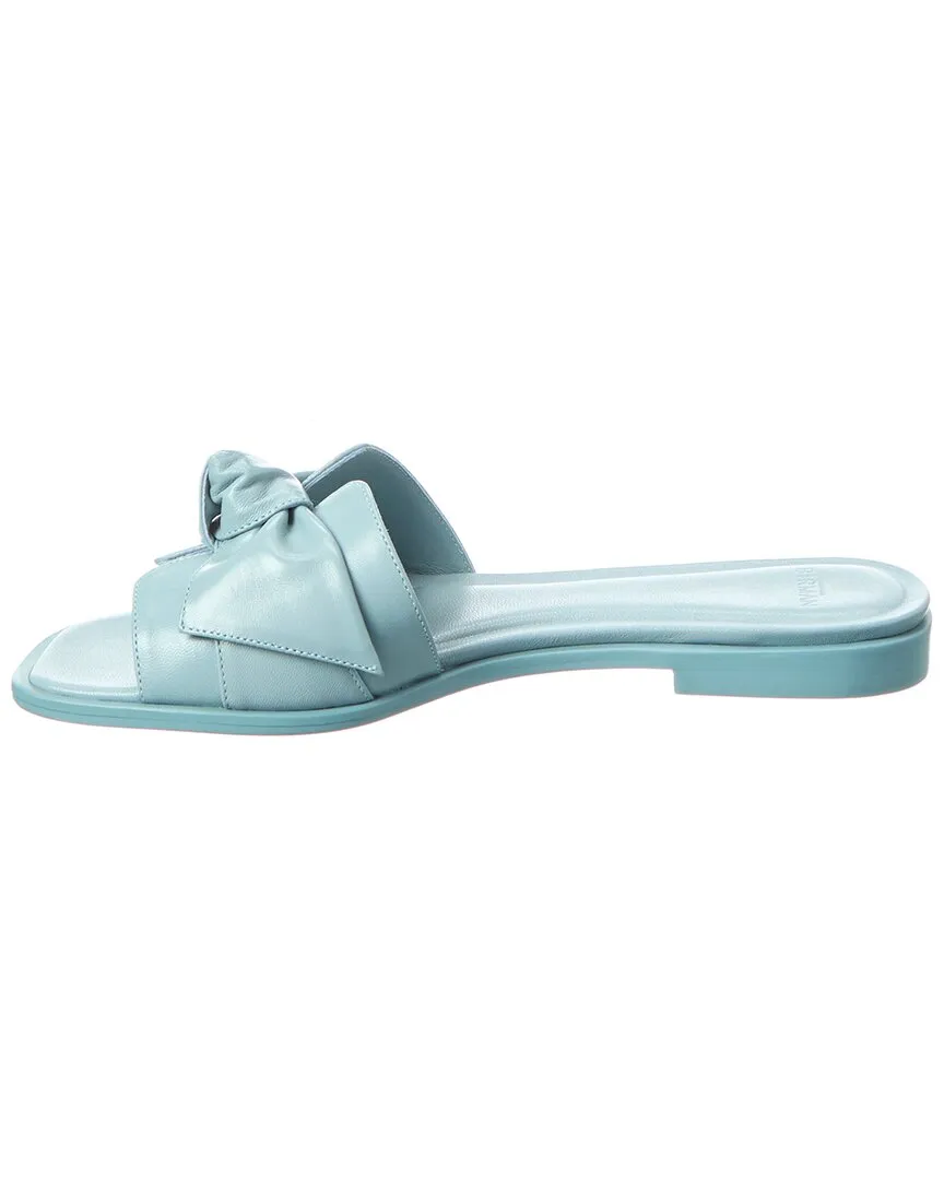 Alexandre Birman Maxi Clarita Square Leather Sandal
