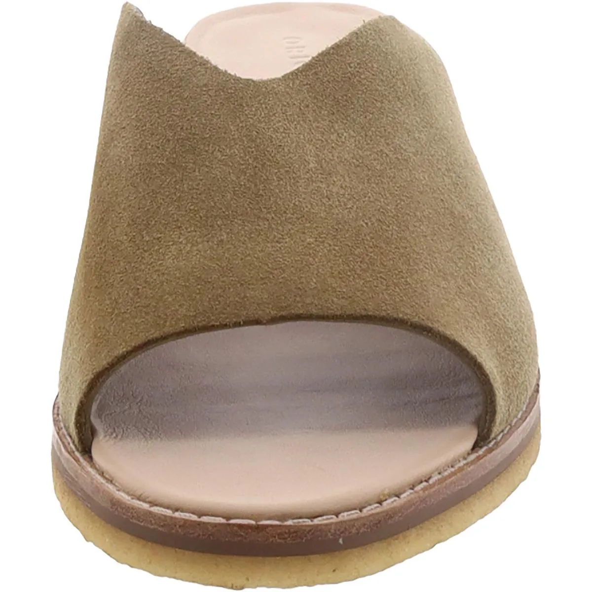 Amara Mule Womens Suede Slip-On Mule Sandals