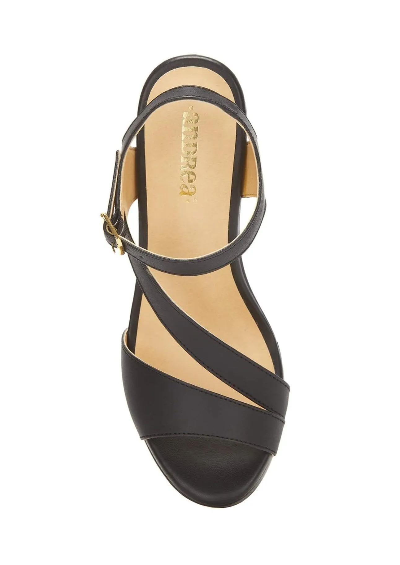 Andrea Fashion High Heel Ankle Strap Sandals