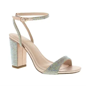 Ankle Strap Heels In Nude