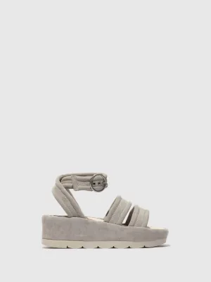 Ankle Strap Sandals BAGI170FLY CONCRETE