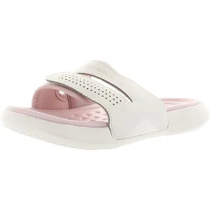 Ansa Womens Open Toe Slip On Slide Sandals