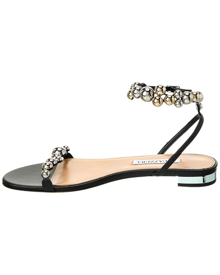 Aquazzura Bubbles Leather Sandal