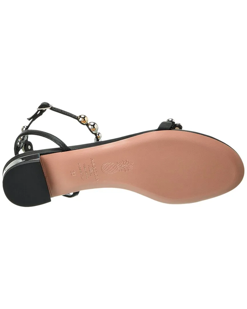 Aquazzura Bubbles Leather Sandal