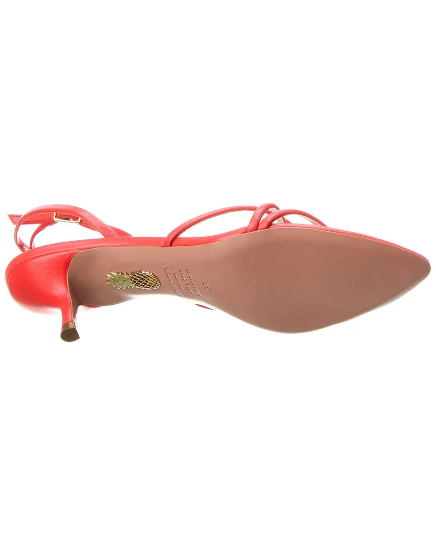 Aquazzura Roy 50 Leather Sandal