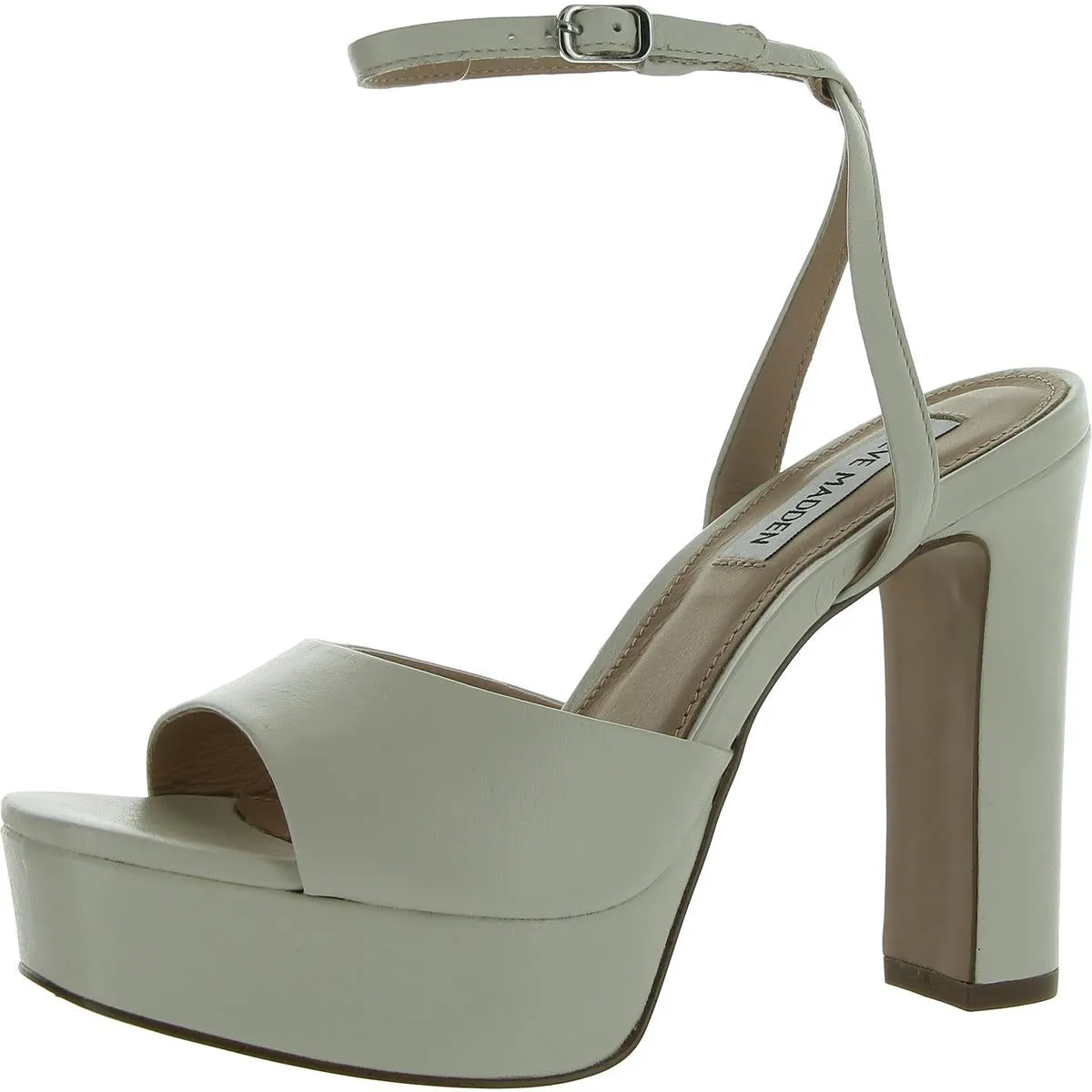 ASSURED  Womens Leather Ankle strap Heels