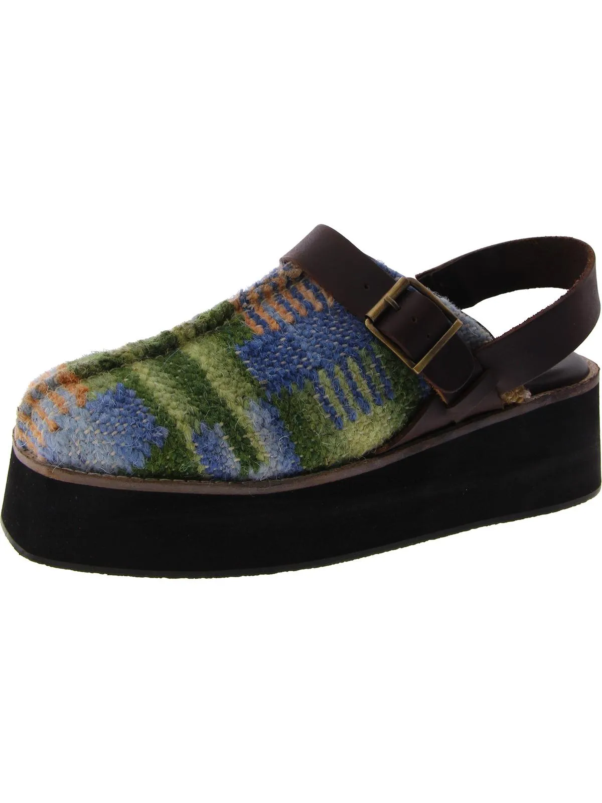 Astir Womens Knit Slingback Mule Sandals