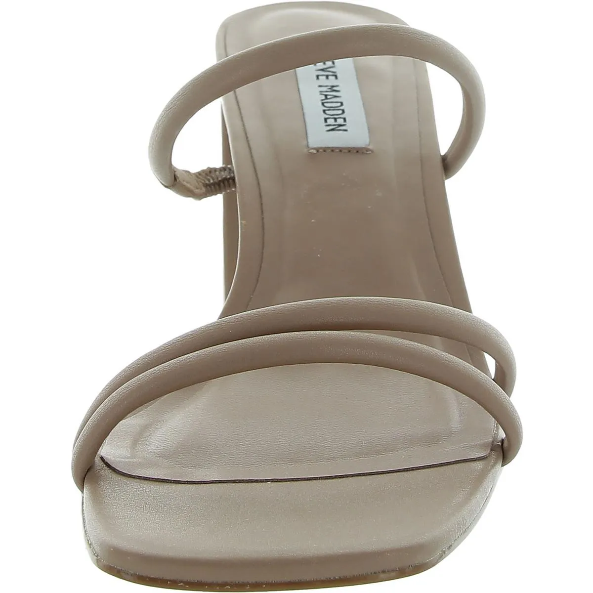 Avani Womens Faux Leather Slip On Heels