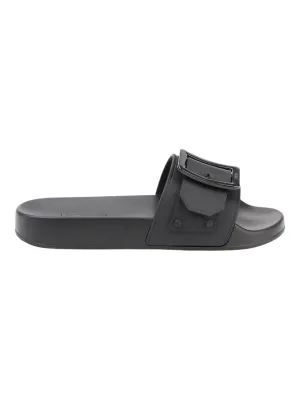 Bally Jeline 6231191 Women's Black Rubber Slide Sandals