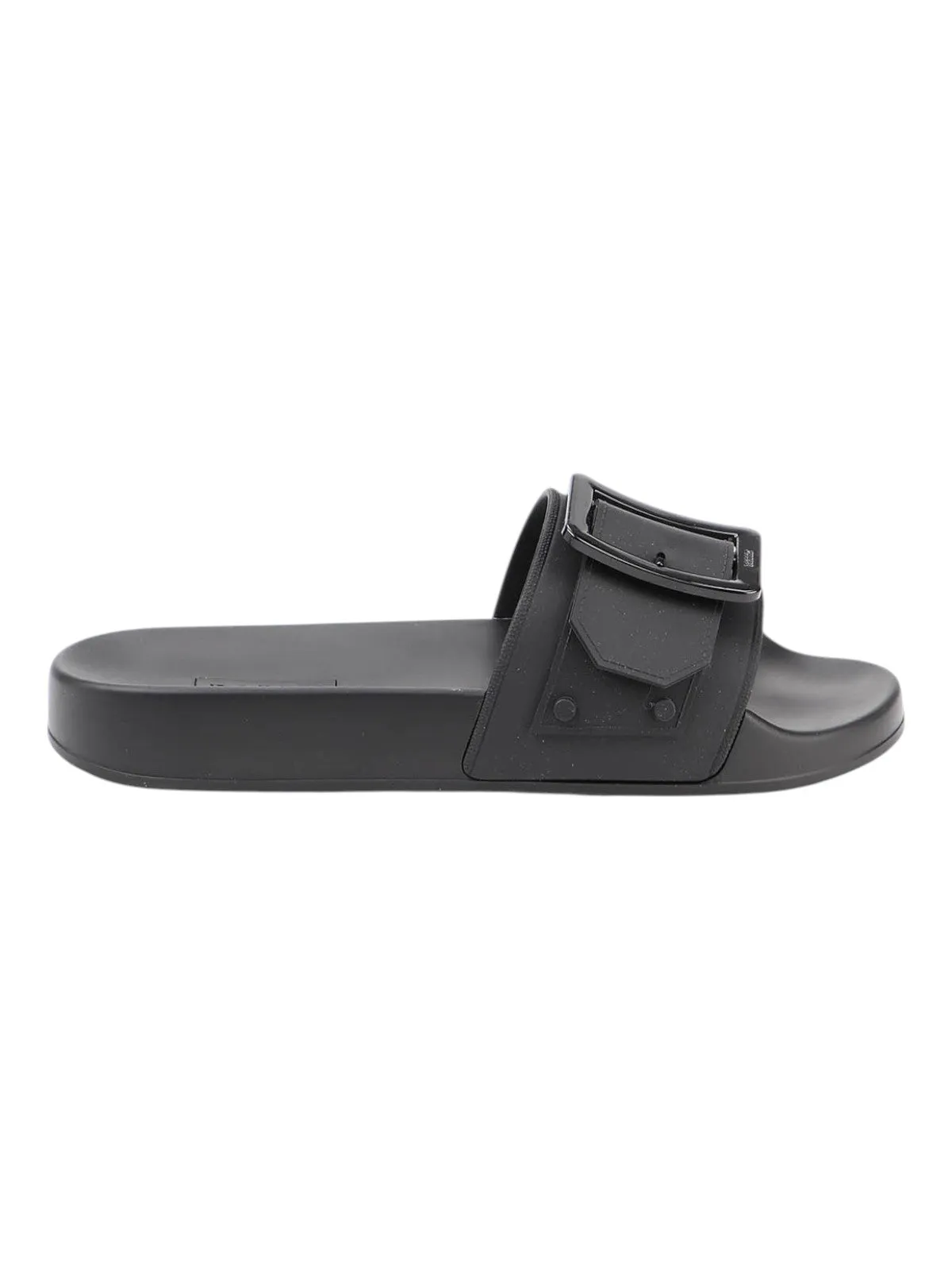 Bally Jeline 6231191 Women's Black Rubber Slide Sandals