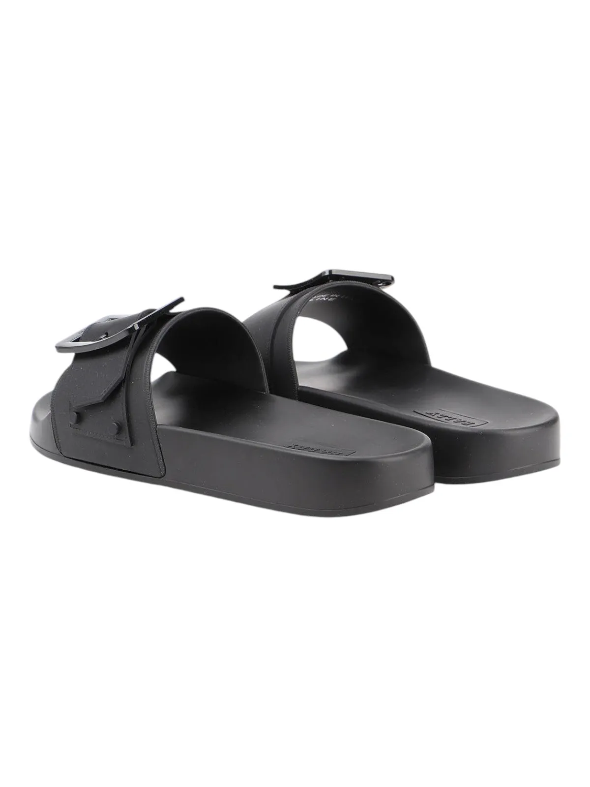 Bally Jeline 6231191 Women's Black Rubber Slide Sandals