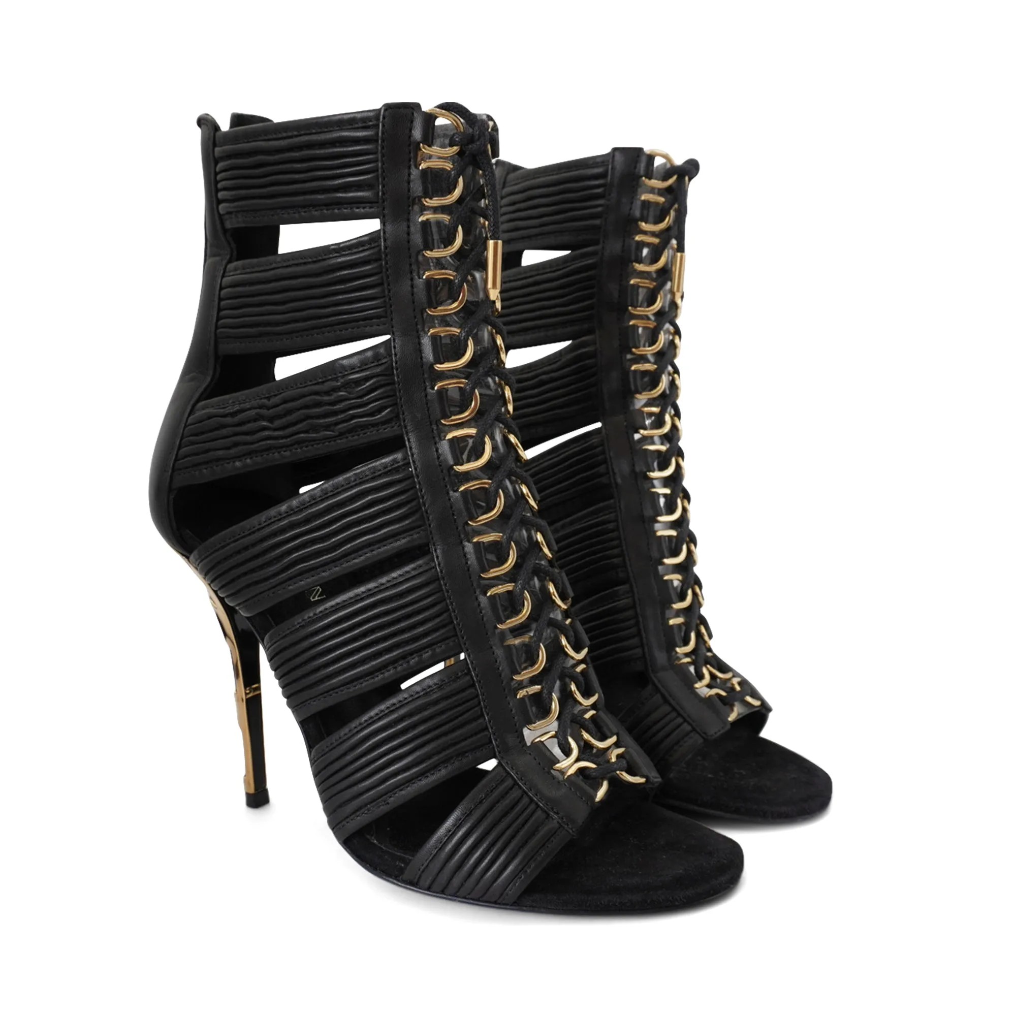 Balmain Spring 2015 Cage Heels - Women's 37