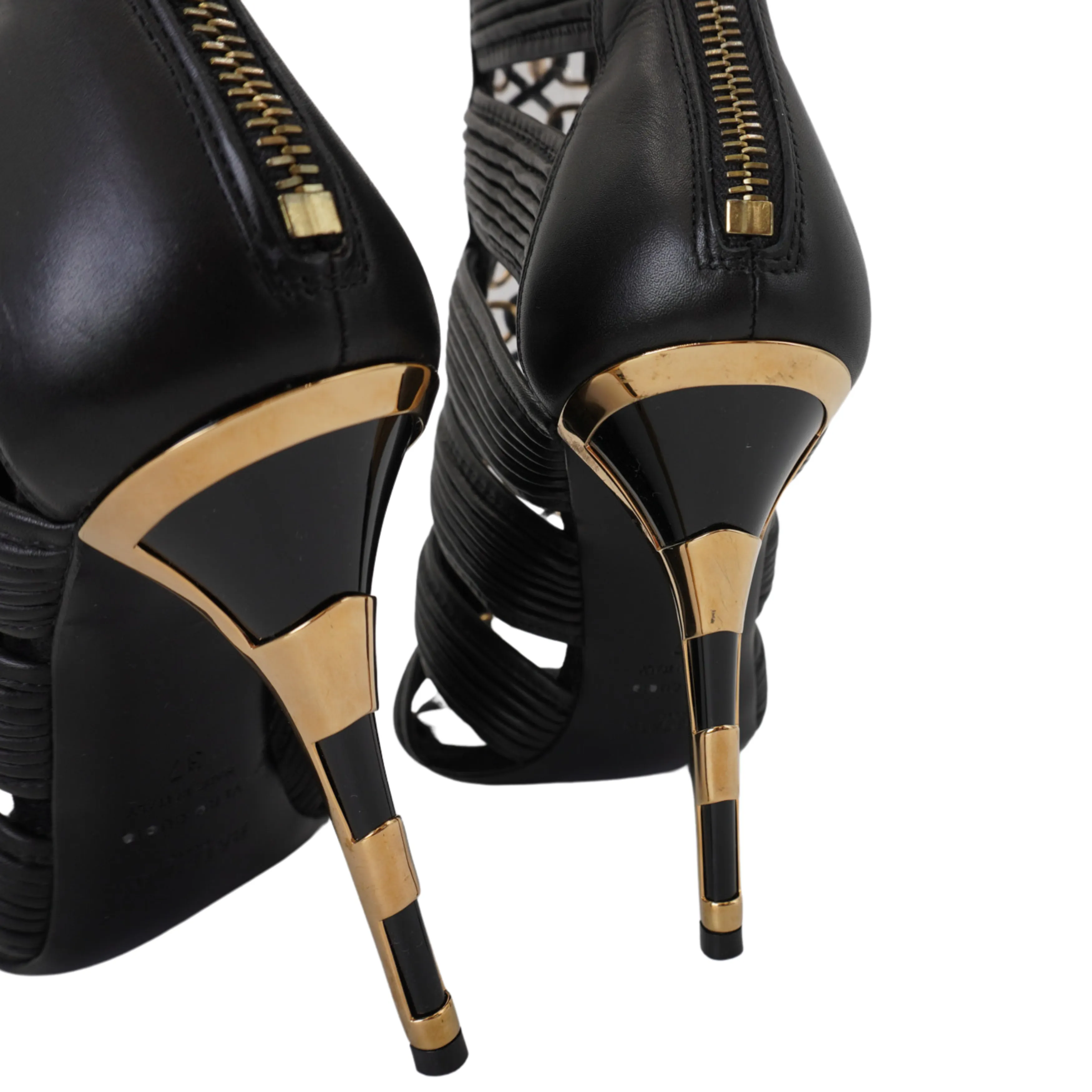 Balmain Spring 2015 Cage Heels - Women's 37