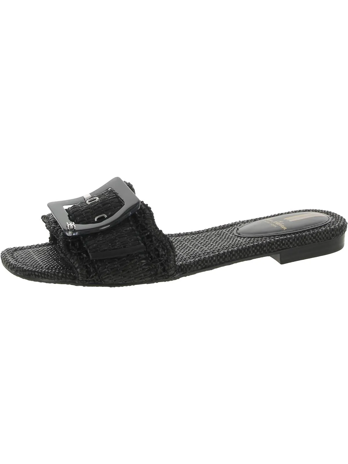 Bambi Womens Open Toe Slip On Slide Sandals
