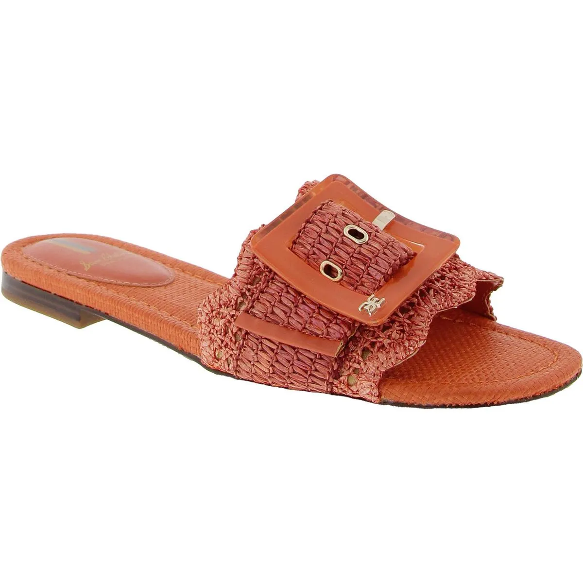 Bambi Womens Open Toe Slip On Slide Sandals
