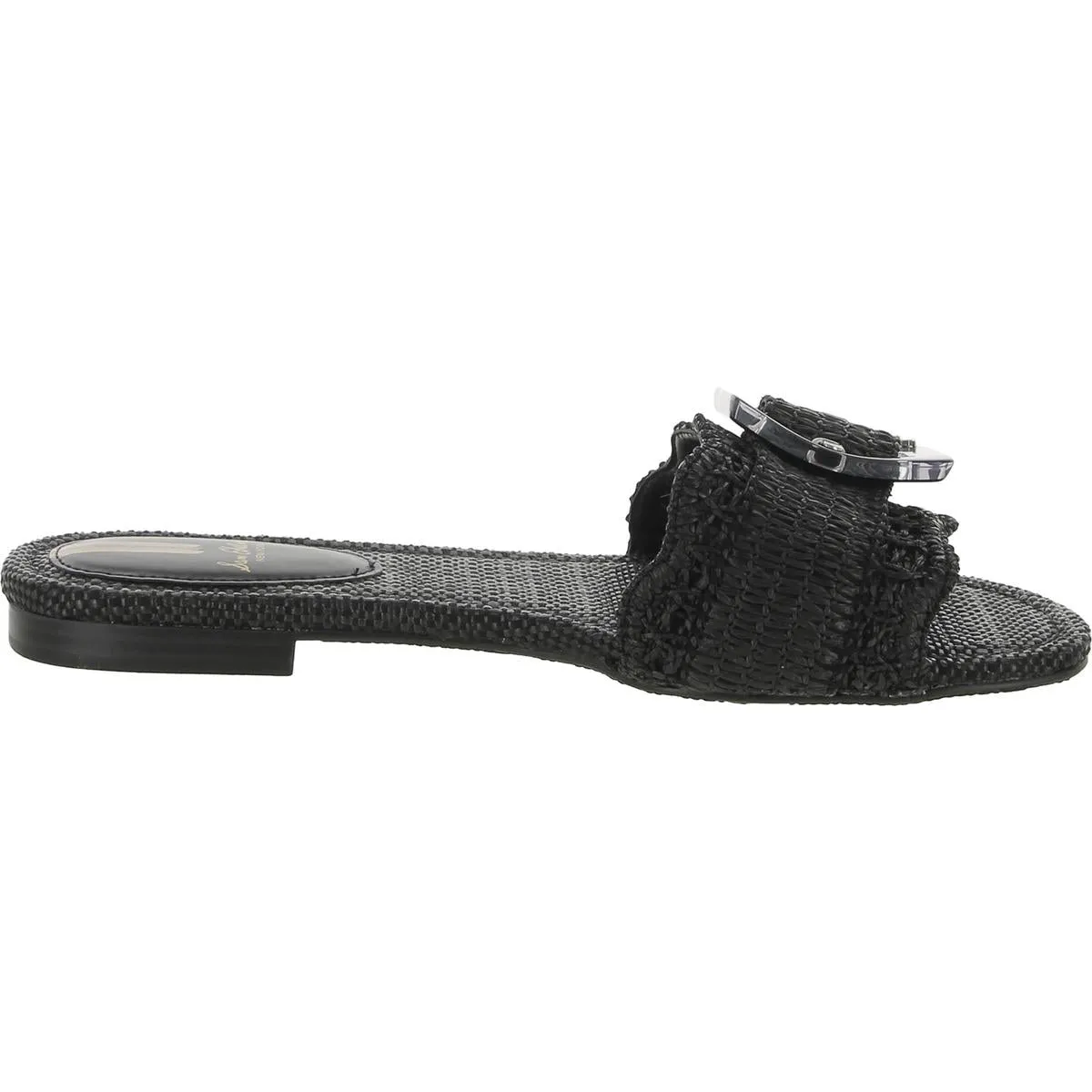 Bambi Womens Open Toe Slip On Slide Sandals