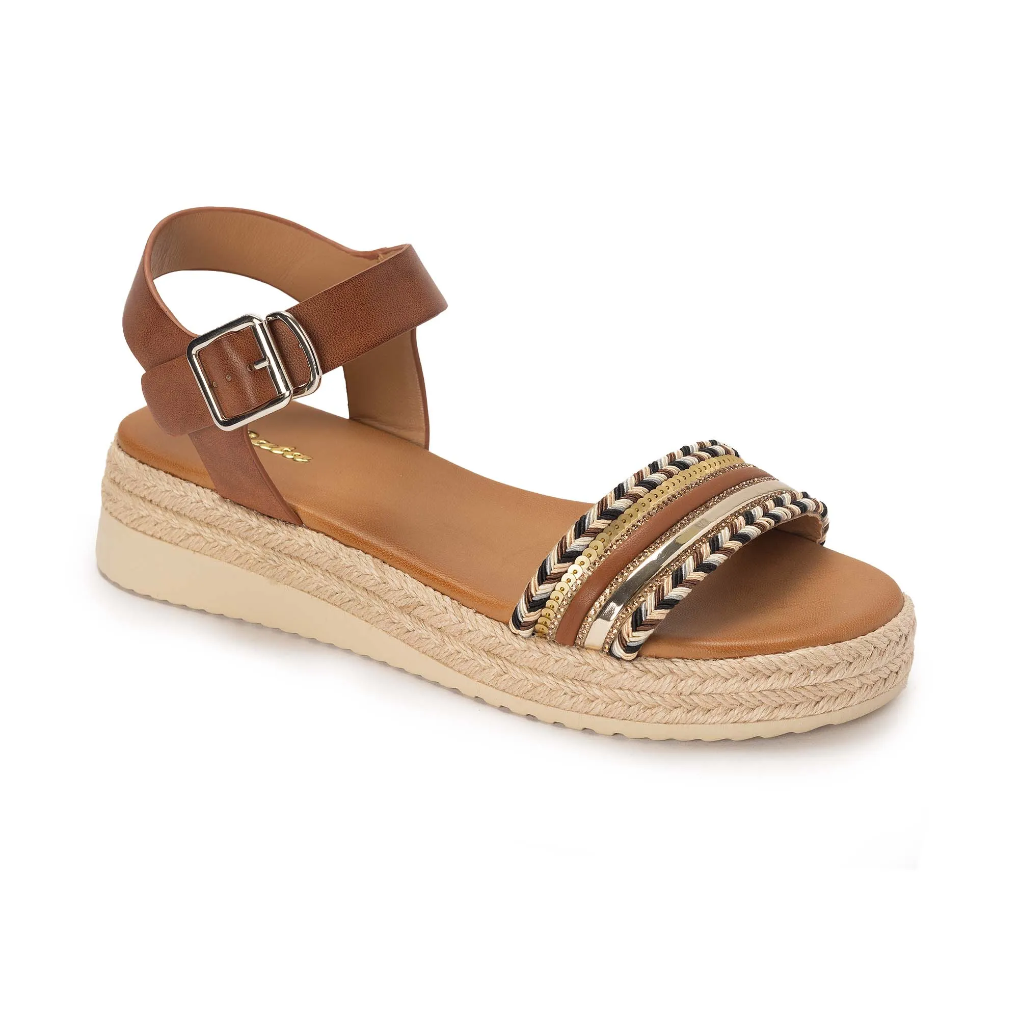 BATA Women Espadrilles Platform Sandals Jazlyn 631X164