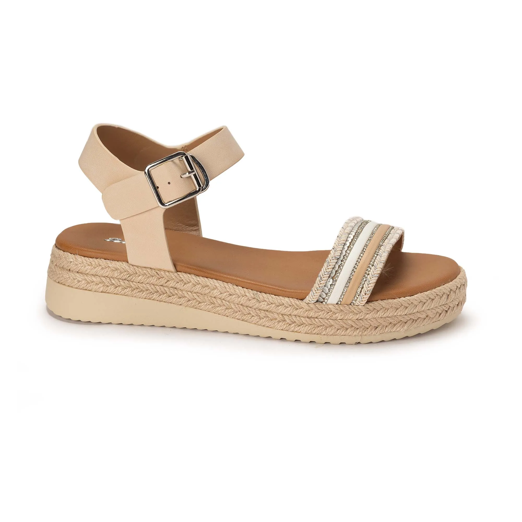 BATA Women Espadrilles Platform Sandals Jazlyn 631X164
