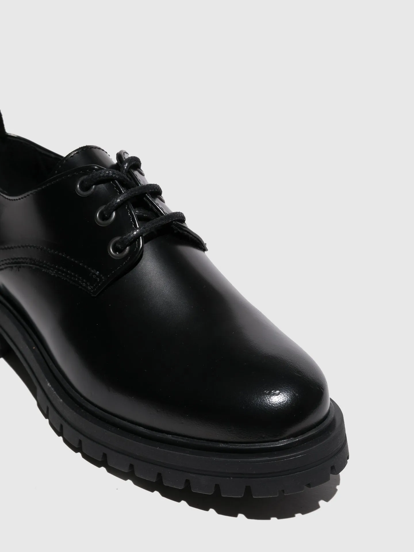 Black Appliqus Shoes
