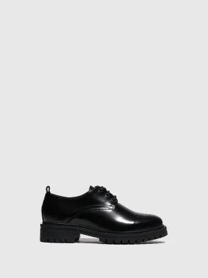 Black Appliqus Shoes