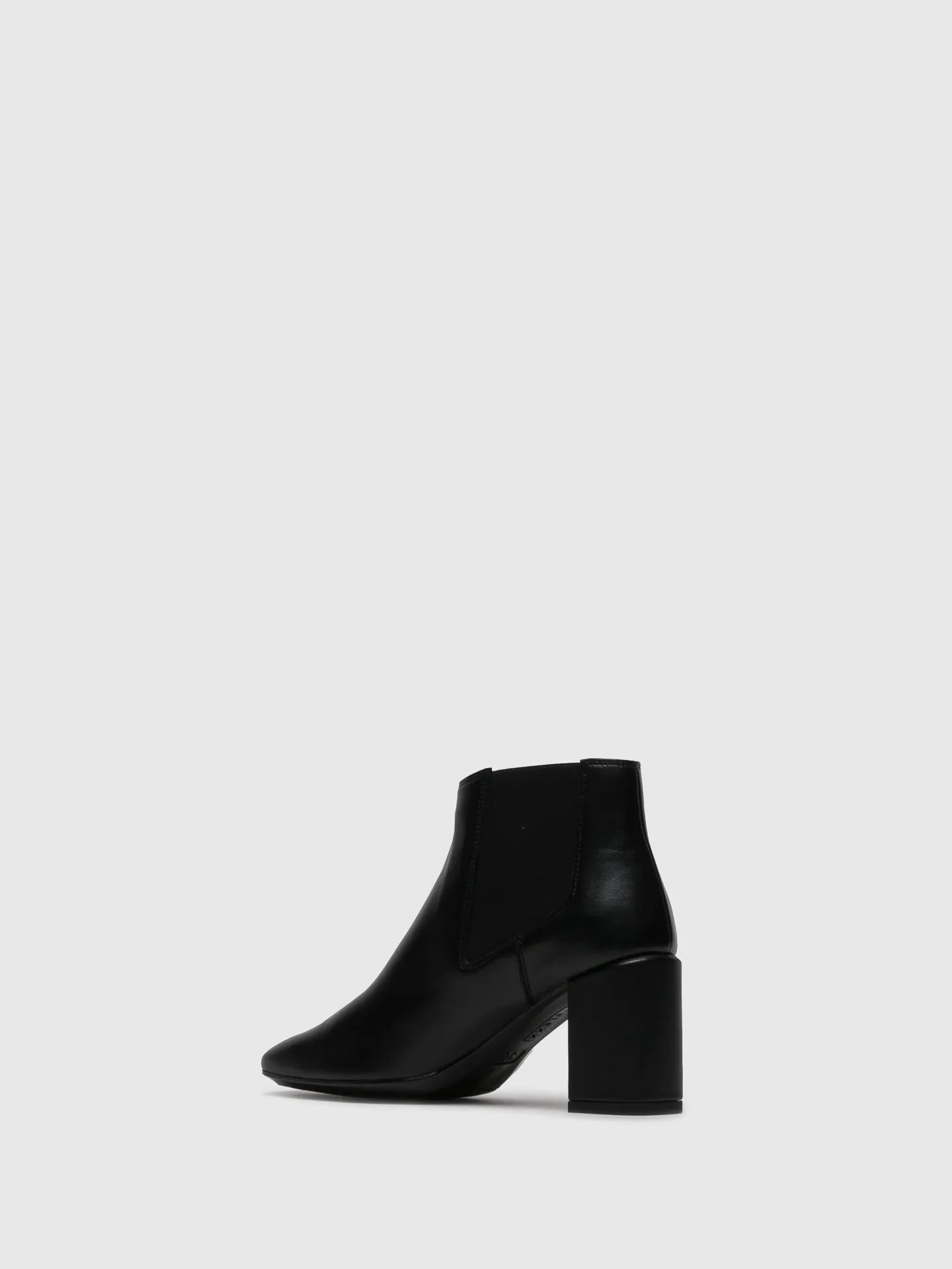 Black Elasticated Ankle Boots