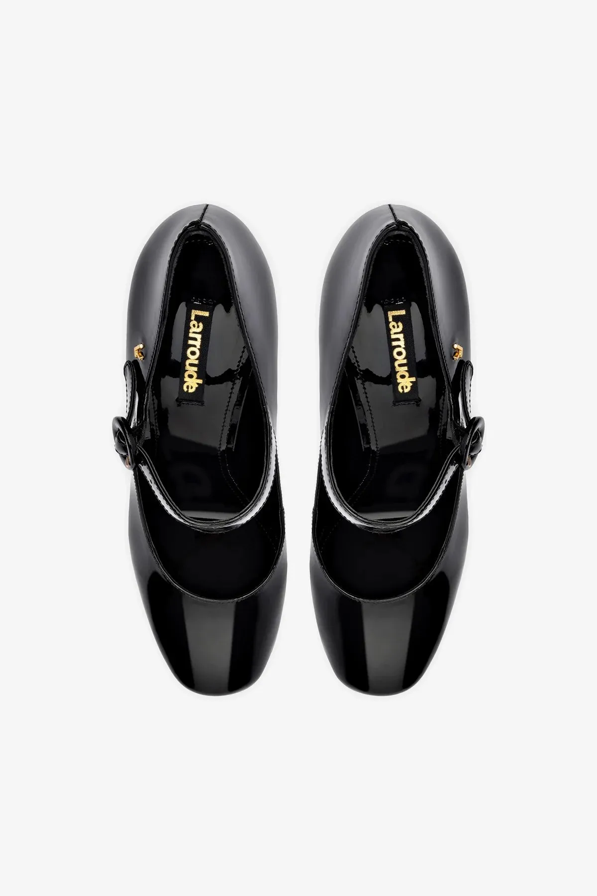 Blair Hi Pump In Black Patent Leather