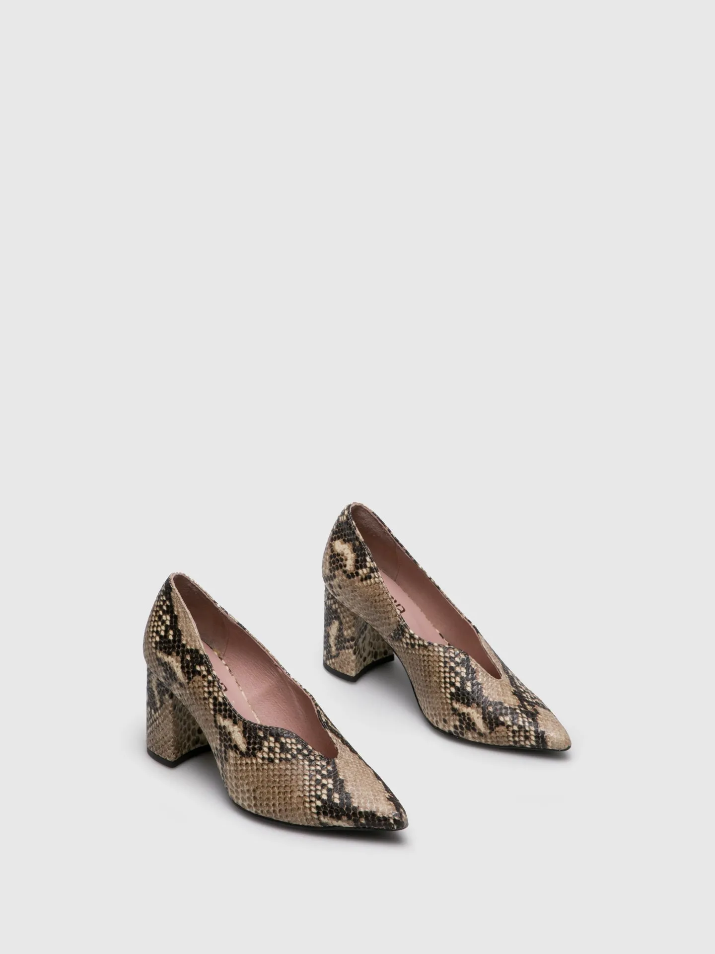 Blanched Almond Pointed Toe Pumps