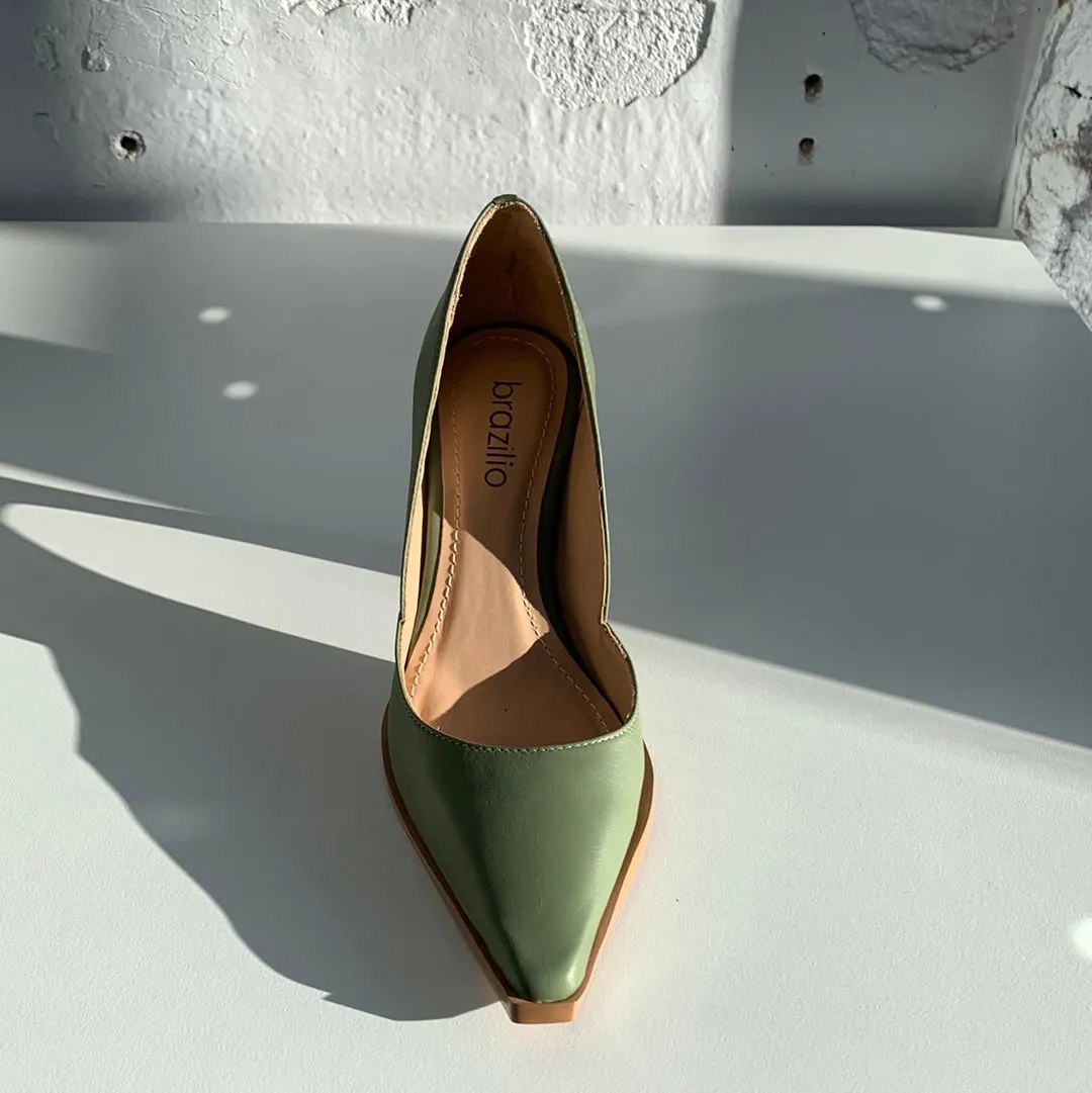 Brazilio 5200020 Sage Green - LAST PAIR size 38