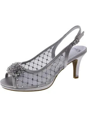 BREENA Womens Mesh Elegant Heels