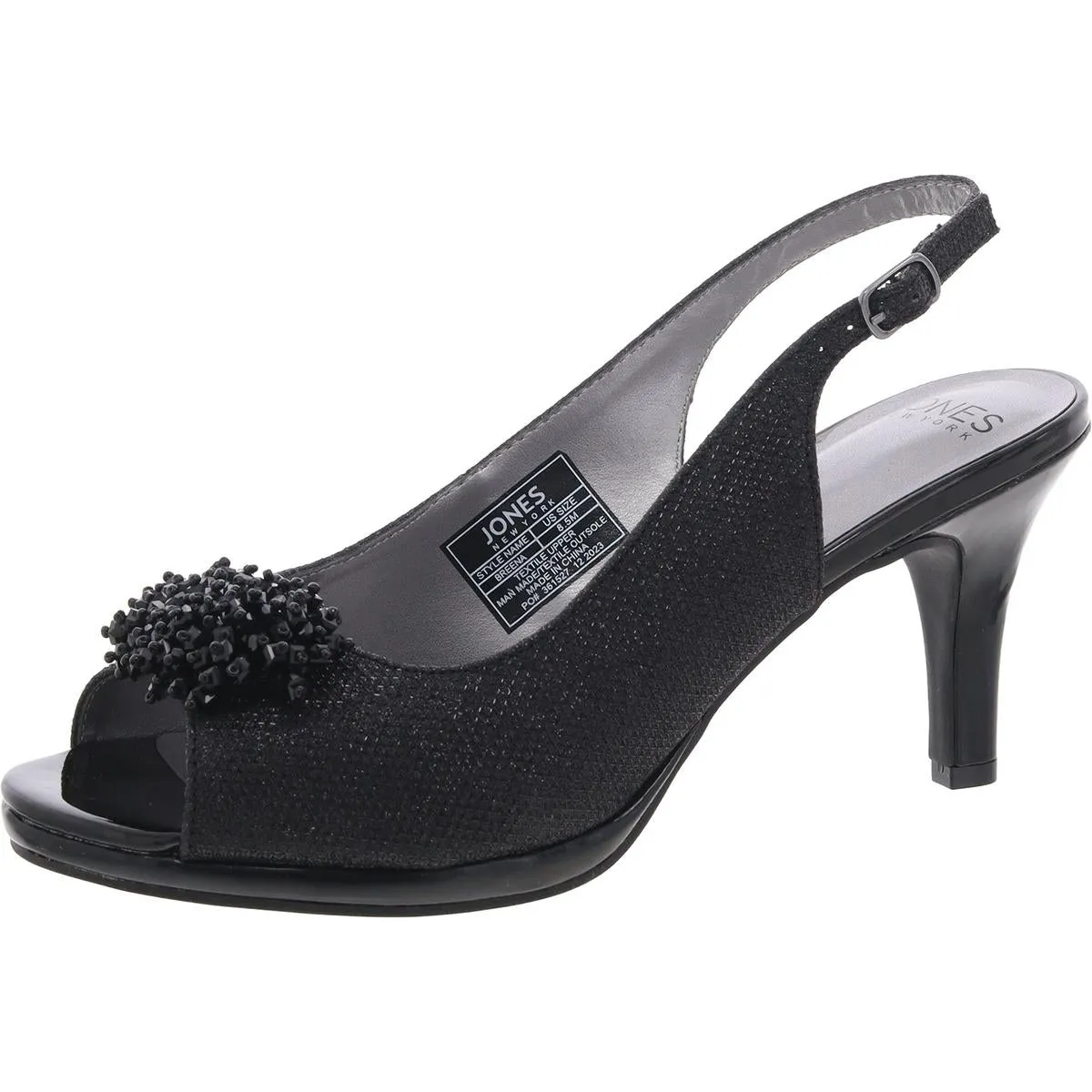 BREENA Womens Mesh Elegant Heels