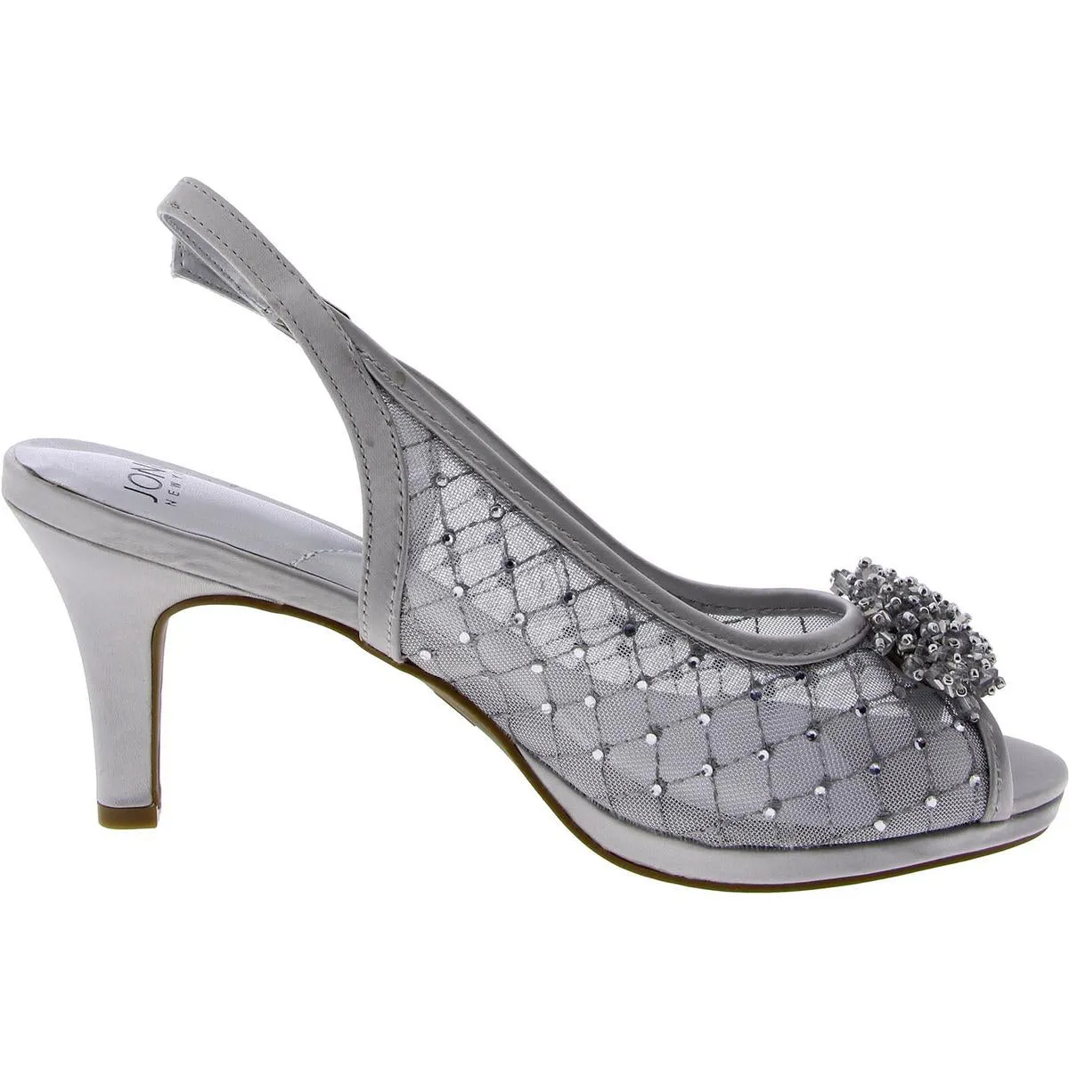 BREENA Womens Mesh Elegant Heels