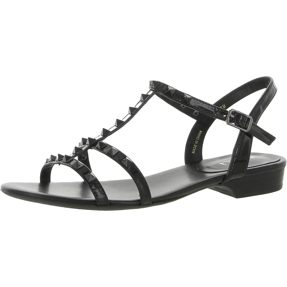 Brunel Womens Adjustable Studded Gladiator Sandals