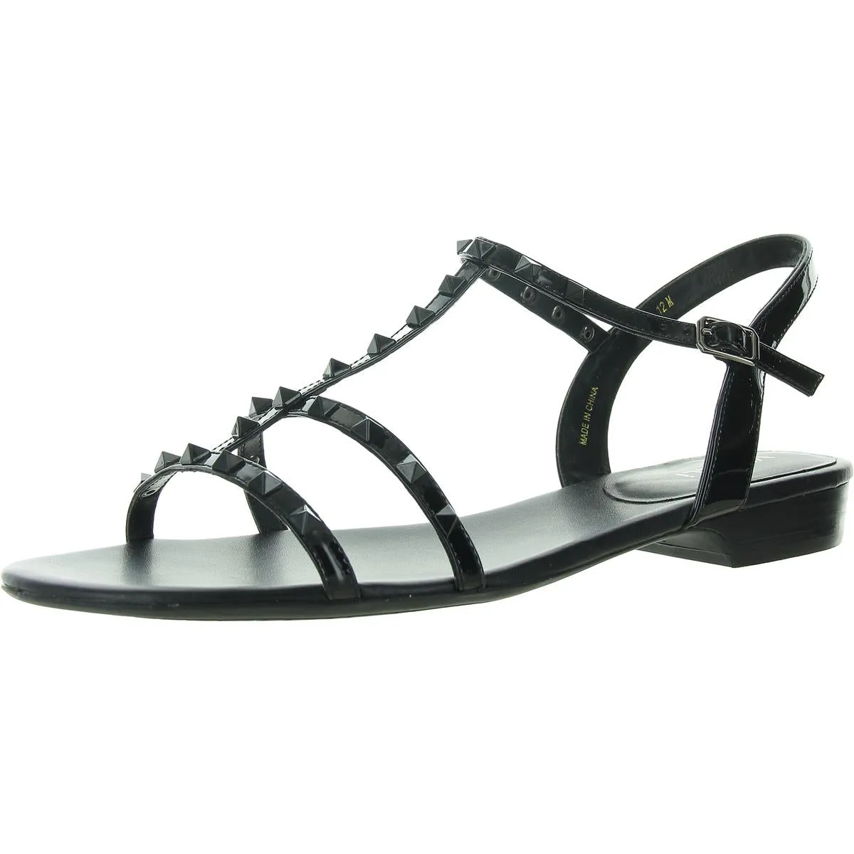 Brunel Womens Adjustable Studded Gladiator Sandals
