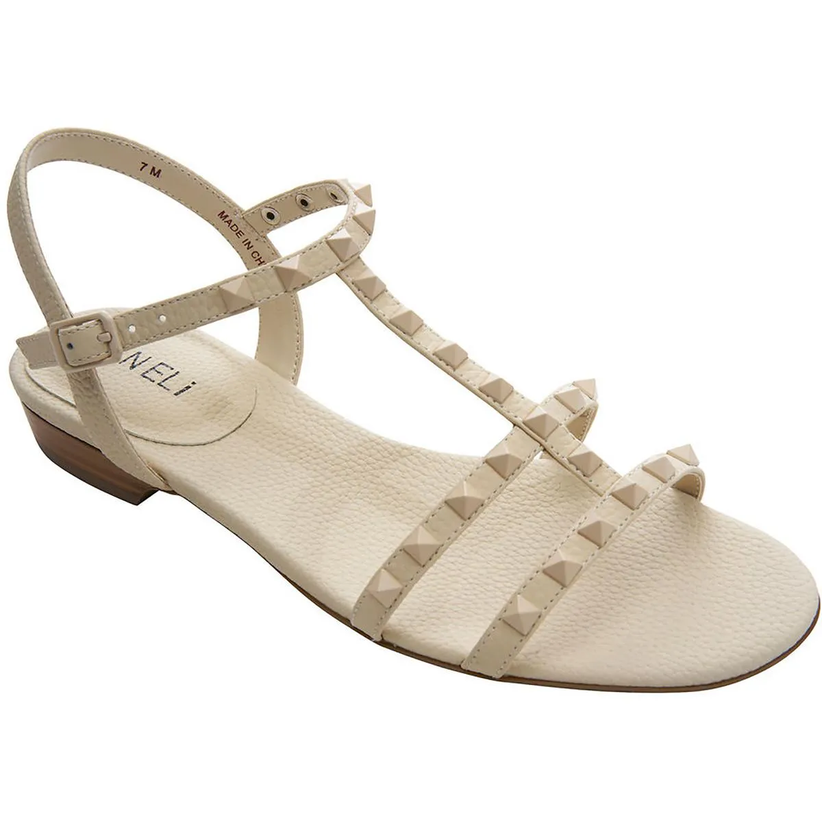 Brunel Womens Adjustable Studded Gladiator Sandals