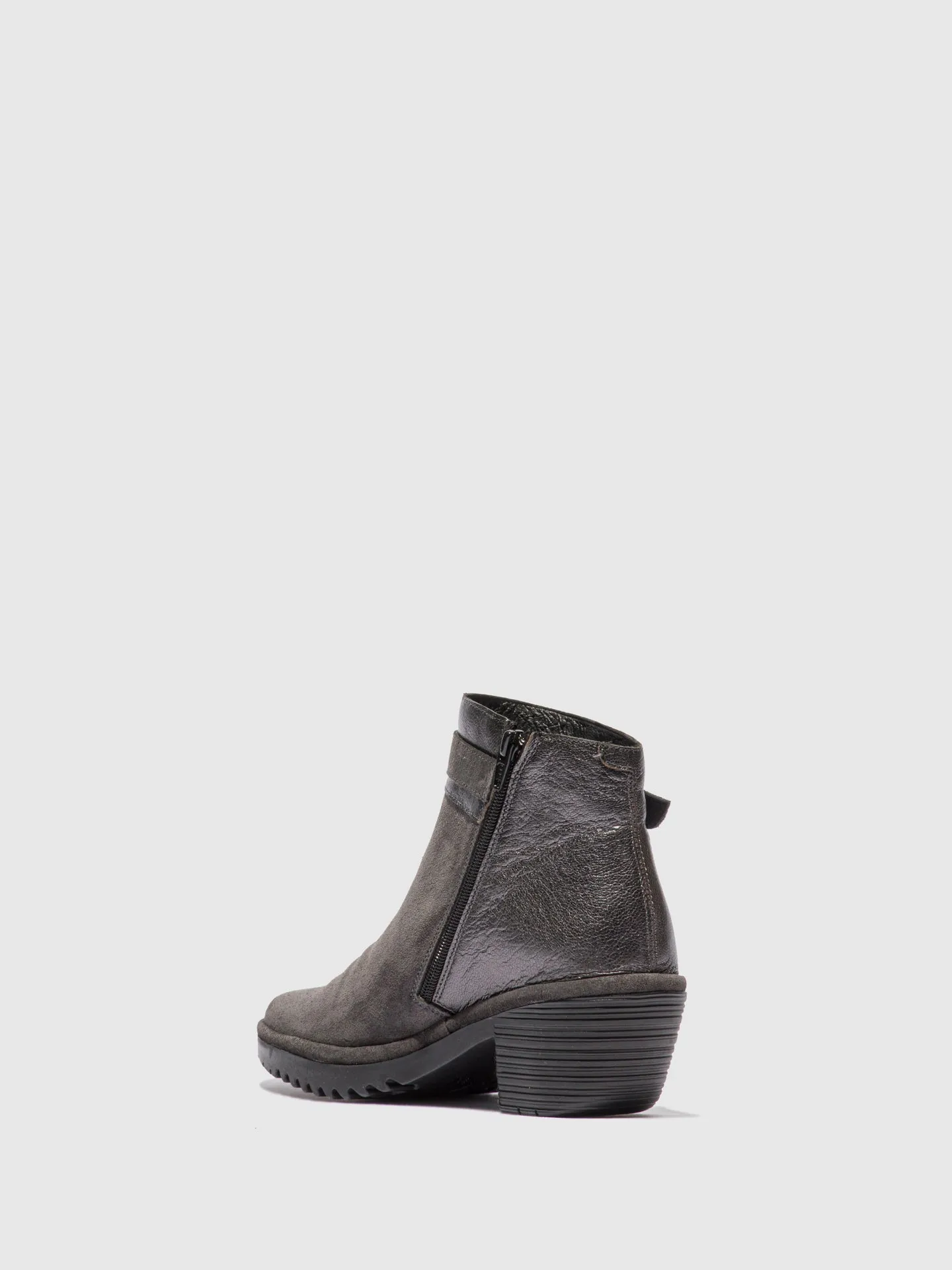 Buckle Ankle Boots WISP342FLY OILSUEDE/IDRA DIESEL/GRAPHITE