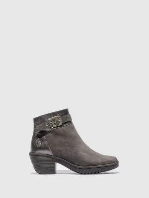 Buckle Ankle Boots WISP342FLY OILSUEDE/IDRA DIESEL/GRAPHITE