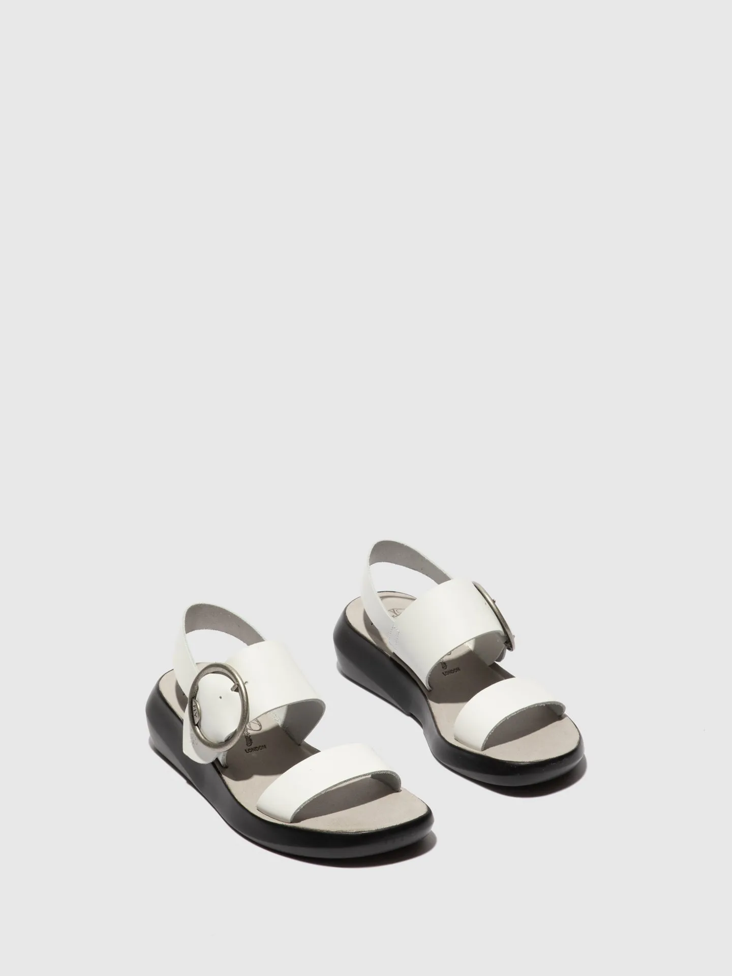 Buckle Sandals BANI739FLY BROOKLYN OFFWHITE