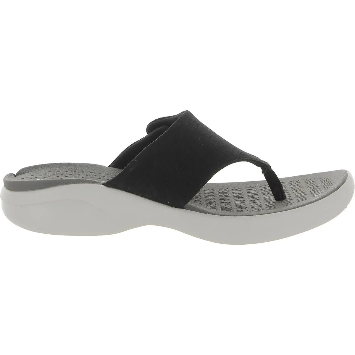 Camp Out Womens Slip On Casual Slide Sandals