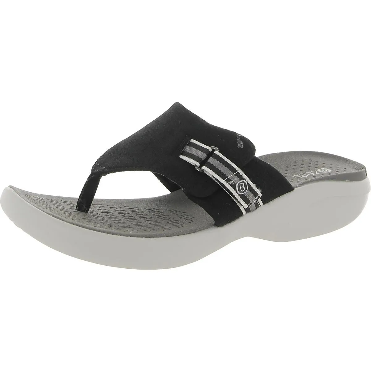 Camp Out Womens Slip On Casual Slide Sandals