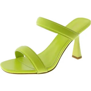 Clara Womens Leather Strappy Mule Sandals
