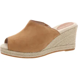Cloudfeel Southcrest Mule Womens Braided Faux Suede Mule Sandals