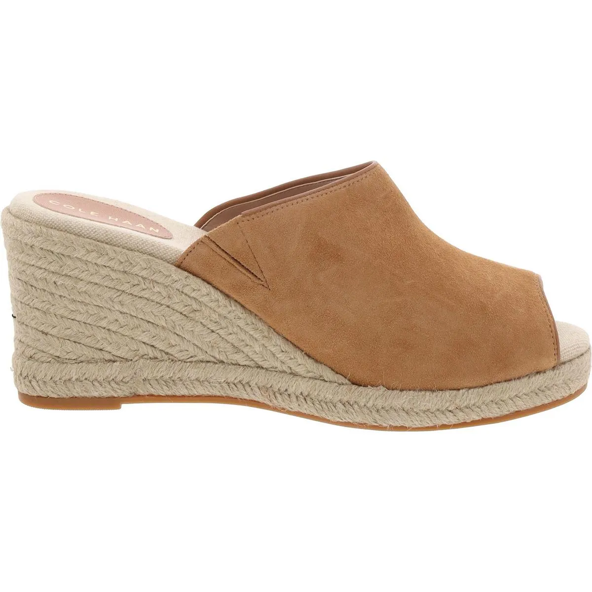 Cloudfeel Southcrest Mule Womens Braided Faux Suede Mule Sandals