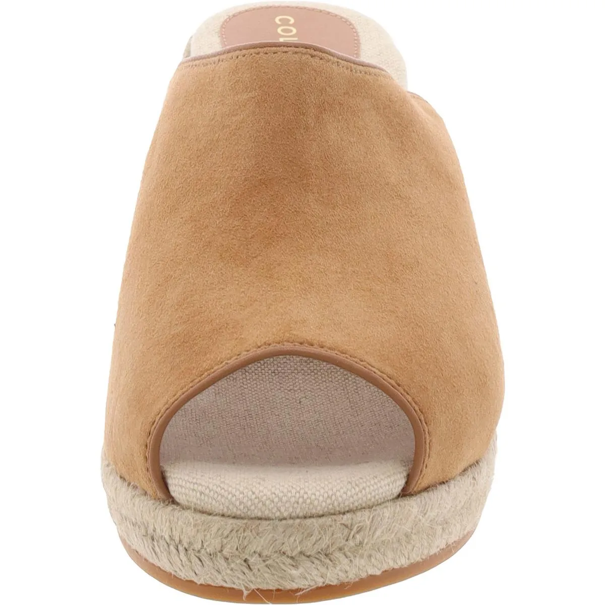 Cloudfeel Southcrest Mule Womens Braided Faux Suede Mule Sandals
