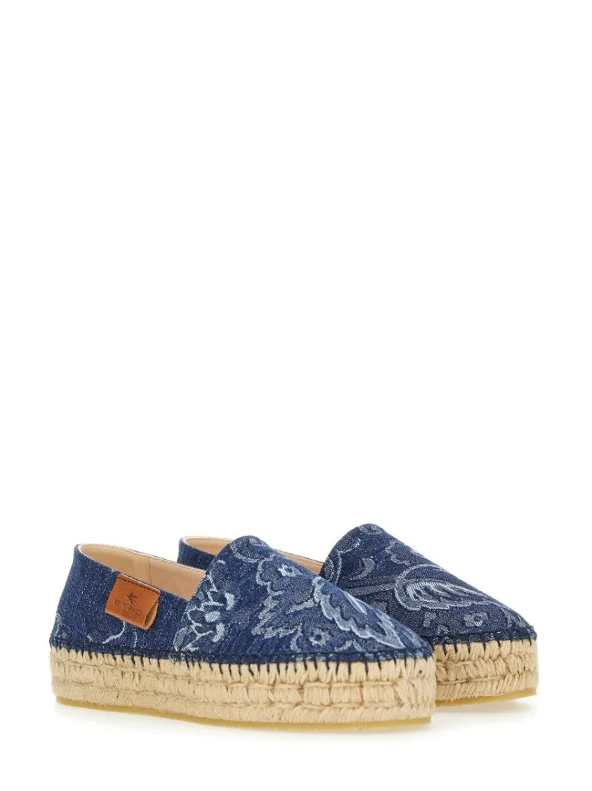 Denim Espadrilles