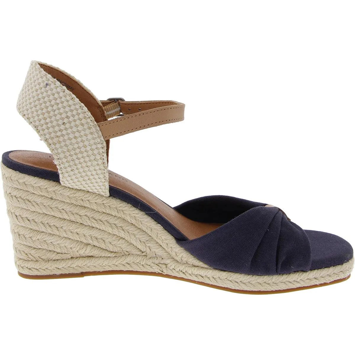 Ediva Womens Solid Knit Mary Janes